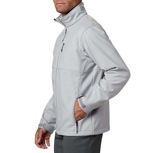 Casual Style OEM ODM Coated <b>Canvas</b> Stand Zipper <b>Jackets</b> Softshell Custom Logo <b>Men</b> Sports <b>Jackets</b> Windproof Waterproof Outdoor - Product Image 5