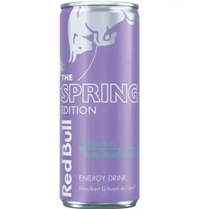 Red Bull Energy Drink Édition Printemps 12x250ml Canettes 2mg Vitamine B6 par 100ml pour le soutien de la fonction immunitaire Distribution en gros - Product Image 2