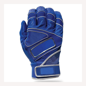 Gants de frappe de baseball pour hommes en cuir, ajustement ergonomique, rembourrage flexible en spandex sur la paume, sangle réglable, résistants à l'humidité, adhérence durable - Product Image 5