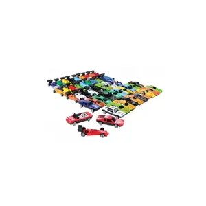 Kleines Plastik auto Modell Kinderspiel zeugauto Set 1/64 Druckguss Miniatur 50 Stück Boxed Truck Racing Spielzeug Race Diecast Car
