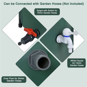 Serbatoio Portatile per Raccolta Acqua Piovana per Giardinaggio - Product Image 4