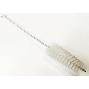 Brosse de nettoyage professionnelle pour flacons OEM internationale DD, personnalisable, avec manche en plastique flexible, conçue pour les fournitures de laboratoire et la chimie - Product Image 5