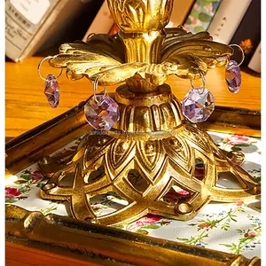 Premium Handmade Modern Metal <b>Candlestick</b> <b>Holder</b> for Living Room Christmas Decoration Round Shape Zahid Exports - Product Image 2