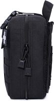 Sac de premiers secours tactique en nylon avec fermeture éclair, pochette MOLLE pour les urgences médicales en plein air, organiseur d'outils EDC, sacs et étuis spéciaux