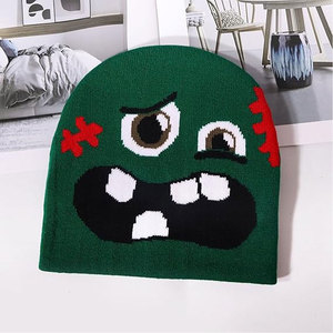 Gorro de Punto Cálido y Suave, Gorros de Moda, Estilo Hip Hop, Gorro de Invierno para Uso Diario y Estilo Urbano Informal - Product Image 2