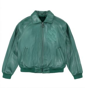 2026 Leather <b>Jacket</b> for Men Motorcycle Fashion Trend Slim Fit Custom Leather <b>Jacket</b> Oversized Stand Neck Pu Men's Leather <b>Jacket</b> - Product Image 5