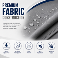 Tapis de billard Viceroy CPBA pour compétition, mélange laine-nylon, vitesse rapide, qualité supérieure, 7ft 8ft 9ft