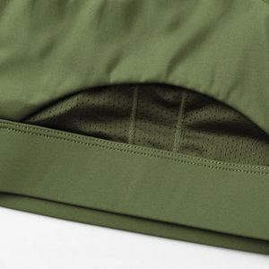 Women's High Support Racerback Sports Bra Plus Size Lightweight Breathable Quick-Dry Front Logo Embroidery Reversible Washed - Product Image 5