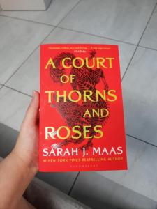 Cour de roses et d'épines de Sarah J. Maas, livre de fantasy et de romance en édition brochée - Product Image 1