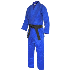Ensemble de vêtements de judo de haute qualité, personnalisable, à séchage rapide, 100% coton, t-shirt et pantalon pour hommes - Product Image 6