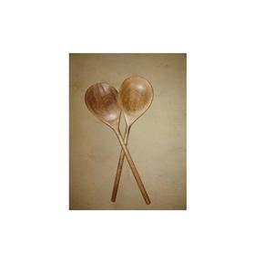 Juego de 2 utensilios de madera de acacia para servir ensaladas, diseño de gran venta, a precio de fábrica. - Product Image 1
