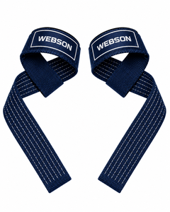 Webson Cotton Adjustable Lifting <b>Straps</b> Weightlifting Gym Anti-Slip Unisex Buckle Closure Cheap Price Wholesale Rate with Custom - Product Image 1