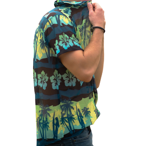 Chemise décontractée pour homme à manches longues, coupe classique, légère, 100% coton, respirante, séchage rapide, pour la plage, les vacances, l'été - Product Image 5