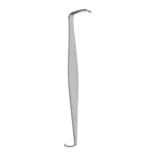เครื่องมือถ่างเนื้อเยื่อแบบมือถือ Crile Retractor ขนาด 4.5 นิ้ว ปลายคู่ ใบมีดขนาด 3x11 มม. และ 6x20 มม. ผลิตจากเหล็กกล้าไร้สนิมสำหรับการผ่าตัด - Product Image 2