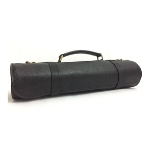 Bolsa enrollable para cuchillos de cuero personalizada Maysara Impex con asa, estuche enrollable para guardar cuchillos de chef para 8 cuchillos, hecha de cuero de grano completo. - Product Image 2