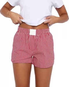 Shorts pour femmes de qualité supérieure, 100% coton, légers, impression de logo personnalisée, shorts tendance pour femmes, service OEM. - Product Image 4