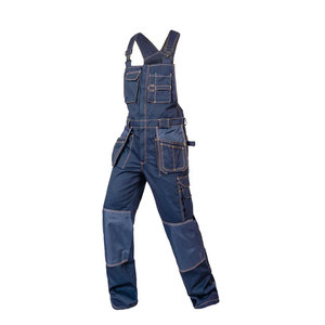Pantalones de Trabajo Flexibles con Tirantes, Tela Elástica, Construcción Duradera, Bajo MOQ, Precio de Fábrica al por Mayor - Product Image 1