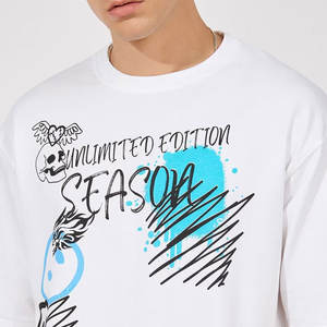 Ensemble de survêtement pour homme avec logo personnalisé, t-shirt et short de sport à séchage rapide, grande taille, respirant, 100% coton - Product Image 5