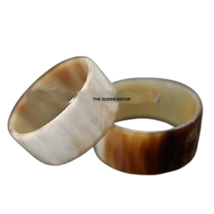 Anillo para Servilletas de Cuerno de Búfalo, Anillo para Servilletas de Mesa para Hoteles, Restaurantes y Hogares, Decorativo, Moderno y Elegante - Product Image 2