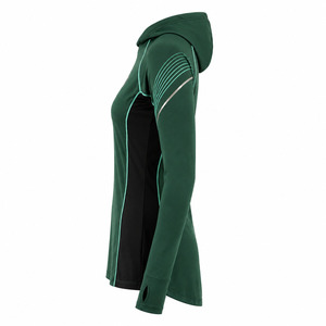 Muslim Swim <b>Tunic</b> Hooded Long Sleeve Quick Dry UPF 50+ Rash Guard Modest Swimwear Top 1 Piece Front - Product Image 3
