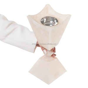 Sacred Ember Handcrafted Resin Inlay Acacia Wood <b>Bukhoor</b> <b>Burner</b> Traditional Meets Modern Oud Holder for Ramadan and Eid Gifting - Product Image 2