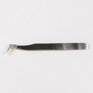 Pince à épiler pour cils de haute précision, outil en acier inoxydable résistant à la rouille, pour salon de beauté professionnel et maquillage personnel - Product Image 4