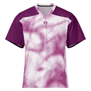 Camiseta de fútbol americano de malla sublimada personalizada, unisex, transpirable, con cuello en V, ropa de equipo, fabricante OEM de marca privada, comprador estadounidense - Product Image 5