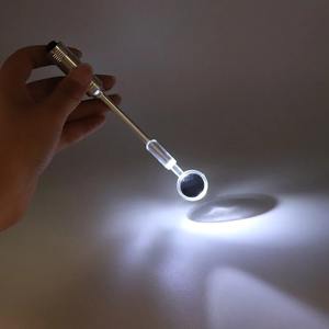 Espejo Dental con Luz LED Reutilizable, Espejo Bucal Brillante, Instrumento de Inspección, Herramienta de Cuidado de Higiene Bucal (1 Unidad) - Product Image 2
