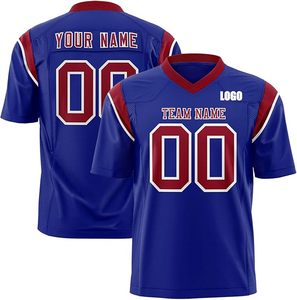 Jersey de Fútbol Americano al por Mayor, Transpirable, de Alta Calidad, Nuevo Diseño OEM Personalizado, Recién Llegado - Product Image 5