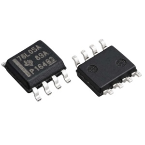 HT ใหม่และของแท้ UA78L05ACDR 78L05A 5V 100mA ชิป IC ควบคุมแรงดันไฟฟ้าเชิงเส้น SOIC-8 (D) - Product Image 1