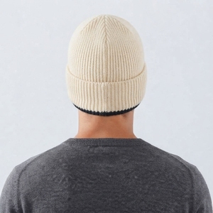 Gorro de Invierno Casual de Punto Acanalado, Cálido, Suave y Elástico, Gorro de Punto Cómodo, Proveedor de Gorros Personalizados - Product Image 5
