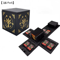 Porte-cartes de jeu pour Nintendo Switch, boîte de rangement pour cartouches de jeu, organiseur avec étui pliable et 16/41 emplacements pour cartes de jeu