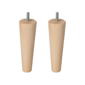 Patas de Muebles de Madera Maciza de Caucho OEM de Vietnam, Modernas, Resistentes, Fáciles de Montar, para Sofá, Cama, Gabinete, Sala de Estar, Apartamento - Product Image 6