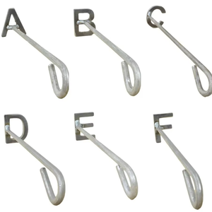 Hierro de Marcar de Aluminio Reutilizable de Calidad Premium con Alfabeto Occidental para Identificación de Ganado, Instrumentos Veterinarios para Cerdos - Product Image 5