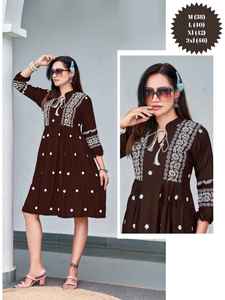 Wholesale Heavy Reyon Slub <b>Corset</b> with Fancy Embroidery Sexy Western Wear Top Long Sleeve Tank Shirt Designed in India - Product Image 6