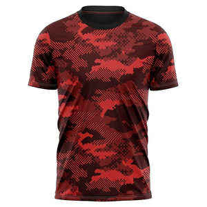 Camiseta de Fútbol Sublimada para Hombre, Manga Corta, Cuello en V, Absorbe la Humedad, 100% Poliéster, Cierre con Hebilla en T, Ajuste Atlético - Product Image 2