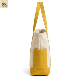 Bolsa de Compras Promocional de Lona de Algodón de 280 GSM, 38x34x14 cm, con Logotipo Personalizado, Venta al Por Mayor, Modelo OEM MY-09 - Product Image 6