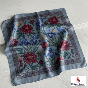 Premium Quality Printed <b>Scarf</b> Soft Fabric Head <b>Scarf</b> <b>White</b> Label Service OEM ODM Textile Manufacturer Bali Custom Fabric Product - Product Image 5
