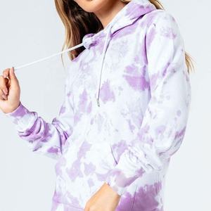 Nouvel ensemble de survêtements et de sweats à capuche pour femmes, style 2025, avec logo personnalisé, vente en gros d'usine, hiver, coupe courte, couleur unie, effet délavé - Product Image 3