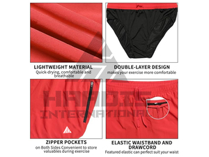 <b>Men</b> Activewear Athletic Sweat Sports Fitness Sportswear <b>Men's</b> Workout <b>Compression</b> Running Gym <b>Shorts</b> - Product Image 4