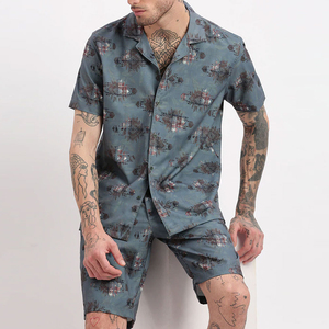 Ensembles de vêtements pour hommes, vêtements de sport, vêtements actifs, ensembles deux pièces, coton, polyester, automne, vêtements de rue, ensemble de chemises pour hommes - Product Image 2