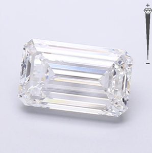 Diamante Cultivado en Laboratorio con Certificación IGI, Corte Esmeralda de 4.42 CT, Color D, Claridad VS1, CVD LG 705543805 ROYAL GEMS para Joyería - Product Image 3