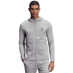 Sweat-shirt à capuche zippé pour homme, jersey de performance, veste légère et respirante pour la course à pied et l'entraînement physique - Product Image 1