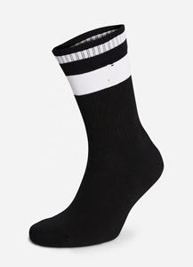 Calcetines Deportivos para Hombre, Nuevos, de Alta Calidad, 100% Algodón, con Logotipo Personalizado, Negros, Acanalados, de Secado Rápido, Transpirables, Antideslizantes, Cómodos e Informales - Product Image 5