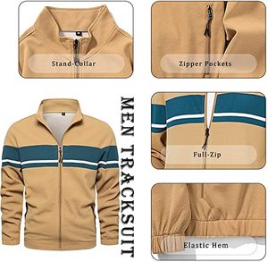 Survêtements pour hommes – Prix de gros, Nouvelle Arrivée, Respirants, Sur Mesure, Entièrement Nouveaux, avec Logo et Étiquette Personnalisés - Product Image 4