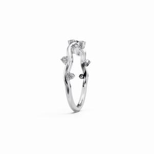 Unique Design Women’s Moissanite Diamond Ring Dazzling Bridal Jewelry With Brilliant Cut Stone And Luxury Finish for Sale - Product Image 2