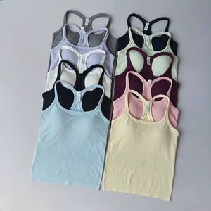 Camiseta de Compresión sin Mangas para Mujer, Chaleco Deportivo con Tela Elástica Transpirable para Entrenamiento, Running y Gimnasio - Product Image 3