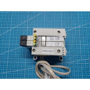 SMC VQ1200RY-5C-X23 โซลินอยด์วาล์ว 5 พอร์ต ใช้เป็นอะไหล่อุปกรณ์เซมิคอนดักเตอร์รุ่นเก่า - Product Image 5