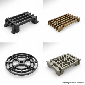 Rejilla de Hierro Fundido Resistente Personalizada para Horno, Placa de Rejilla para Caldera, Componente Resistente a Altas Temperaturas - Product Image 5