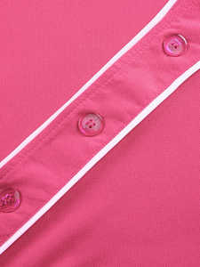 เสื้อเบสบอลโพลีเอสเตอร์ 100% สำหรับผู้ใหญ่ เสื้อเจอร์ซีย์แบบกำหนดเอง สีพื้น สำหรับทีมกีฬาเบสบอล - Product Image 5
